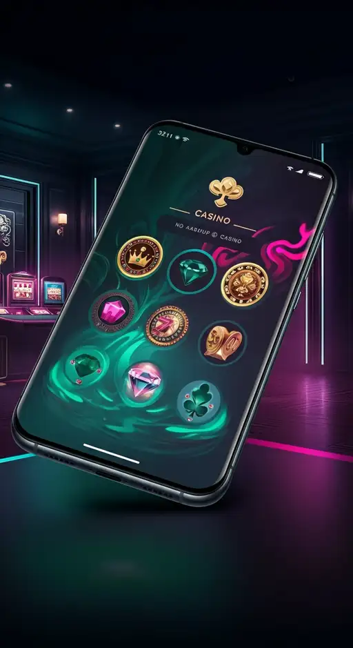 Het Luckywave Casino logo schitterend op de startpagina, met een overzicht van de diverse online casinospellen en bonussen die beschikbaar zijn.